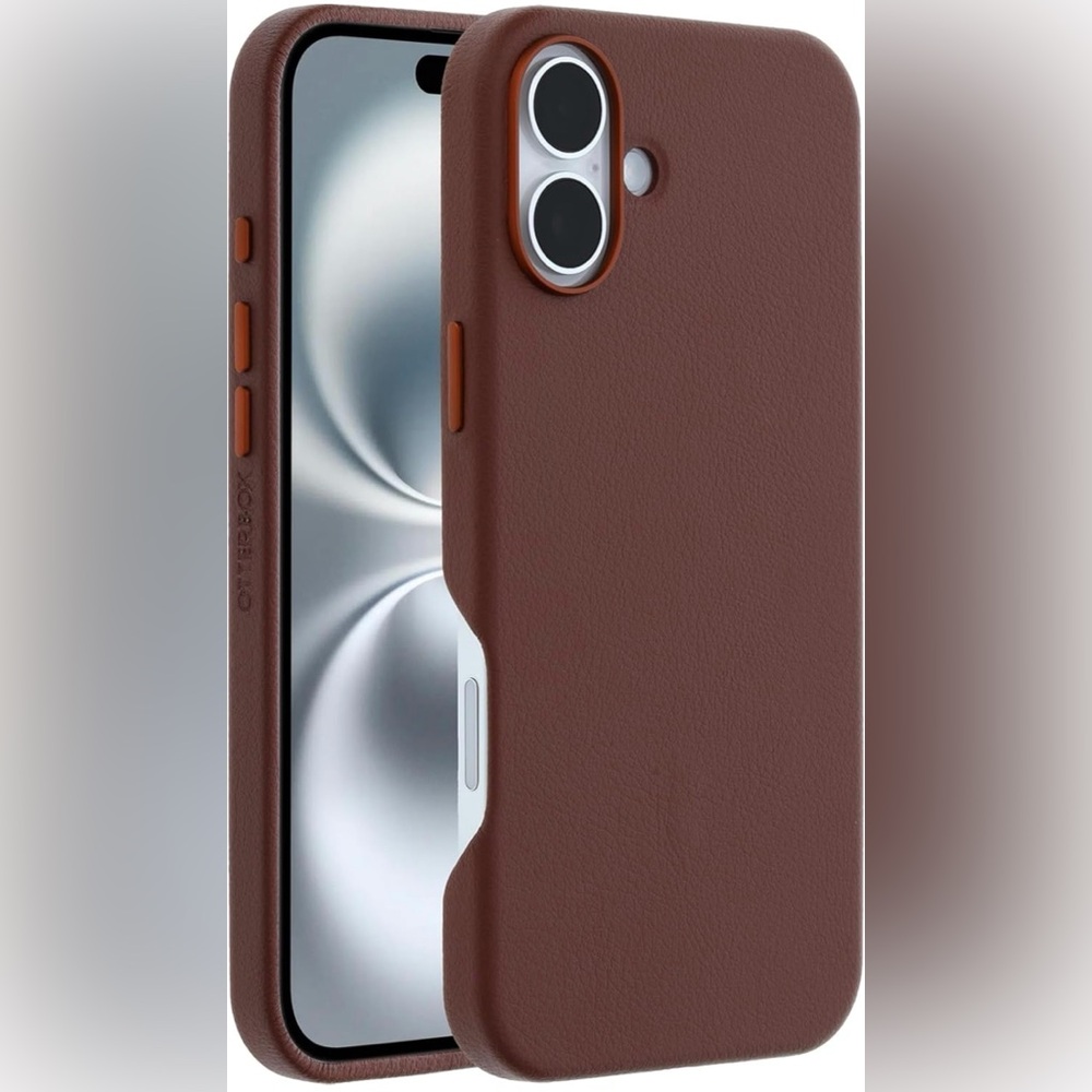 OtterBox Symmetry Series Cactus Leather MagSafe Case for iPhone 16 Plus NIB